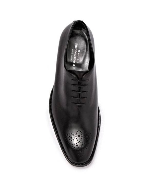 Bruno Magli Italian Calf Medallion Toe Lace up