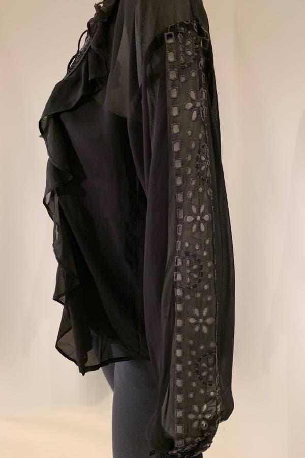 Rayon Poly Embroidered Blouse