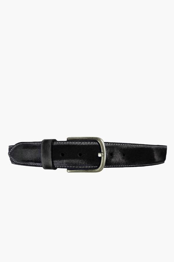Suede Leather Distressed Belt