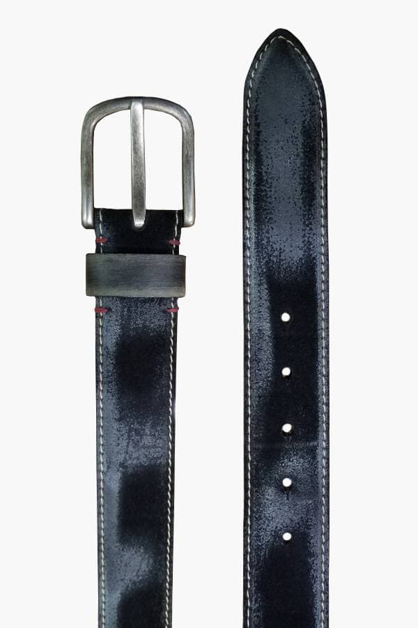 Suede Leather Distressed Belt