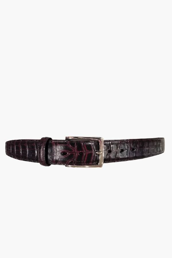 Crocodile Stamped Belt