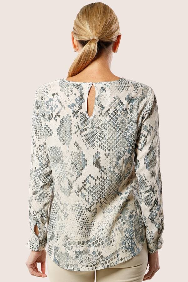 Italian Print Blouse