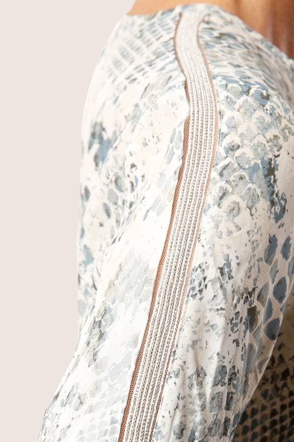 Italian Print Blouse