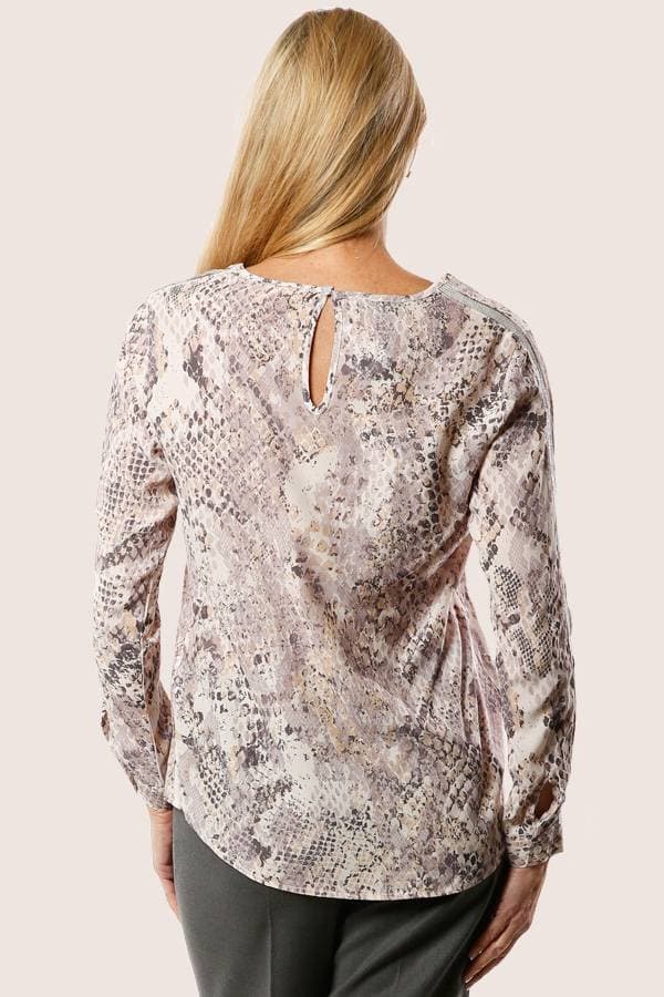 Italian Print Blouse
