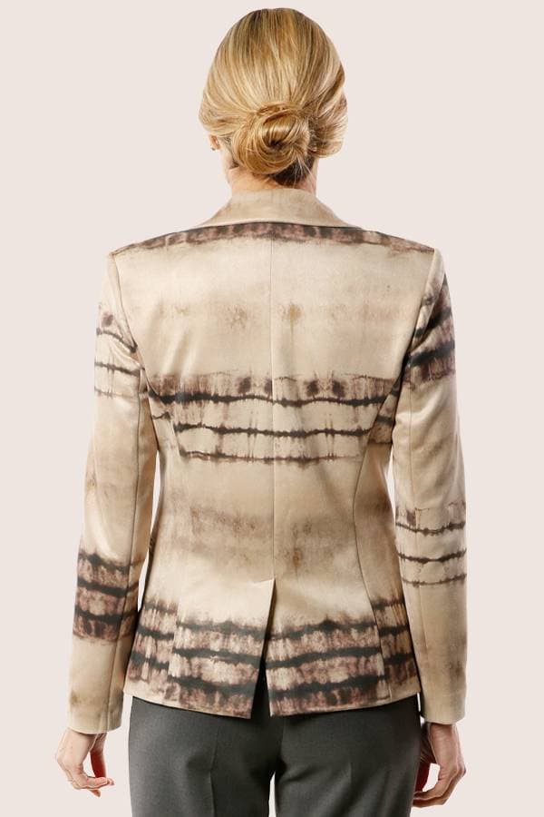Microfiber Watercolor Blazer