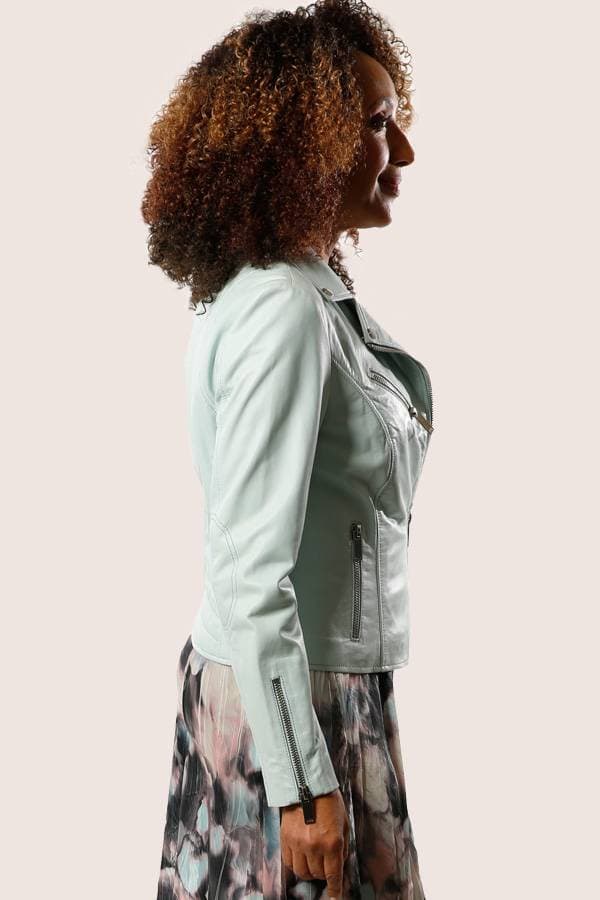 Classic Leather Moto Jacket