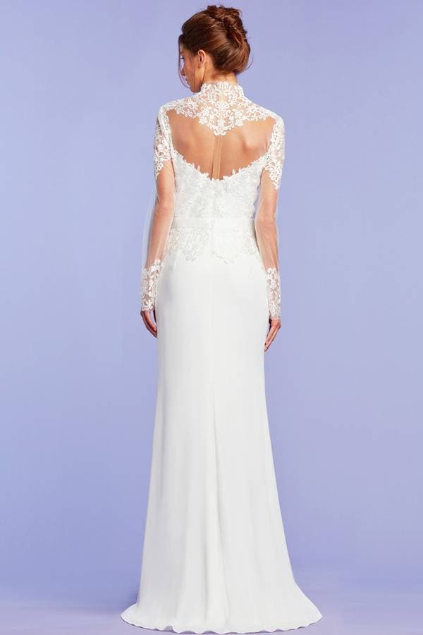Floral Illusion Gown