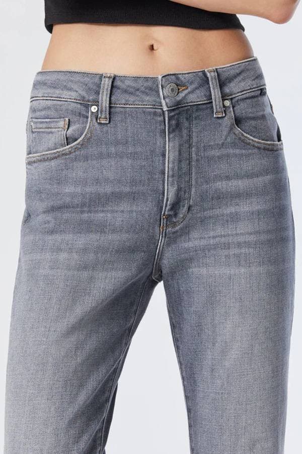 Denim High Waist Vintage Grey