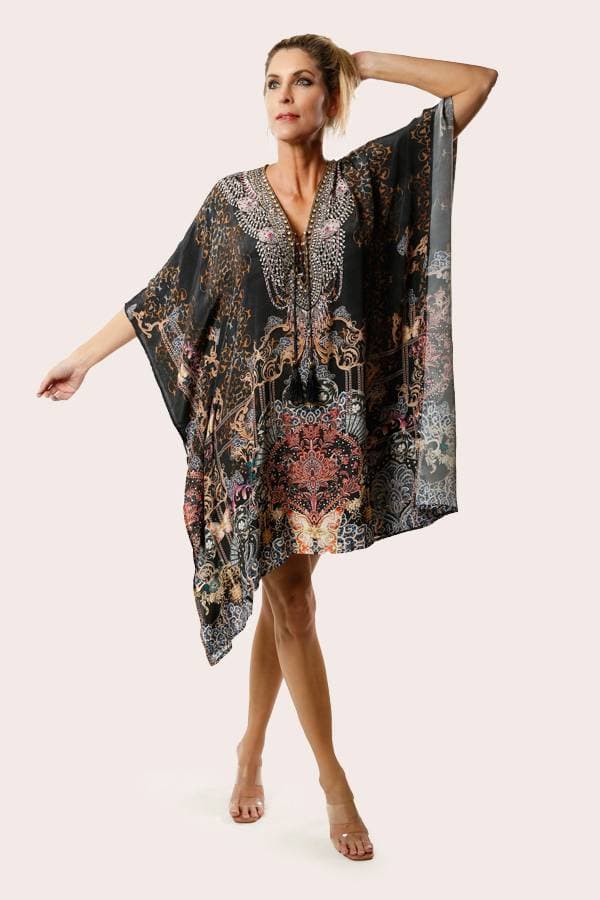 Viscose Silk Kaftan Top