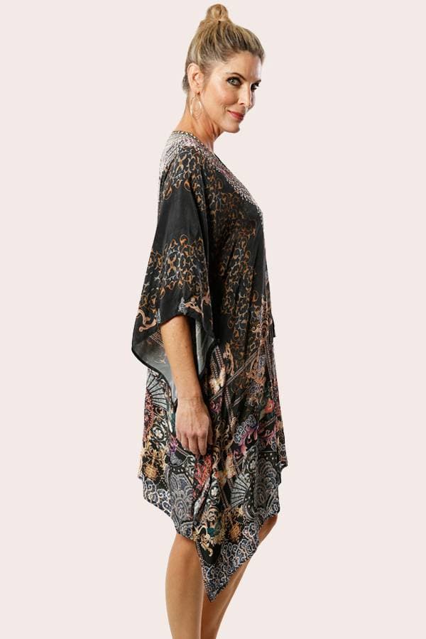 Viscose Silk Kaftan Top