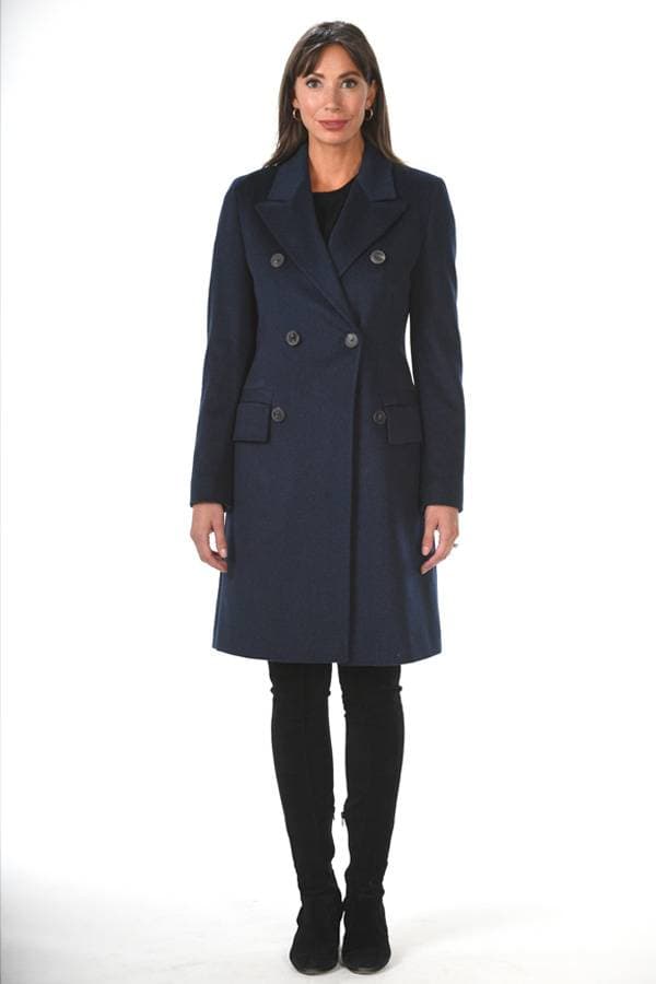 Italian Wool and Cashmere DB Topcoat
