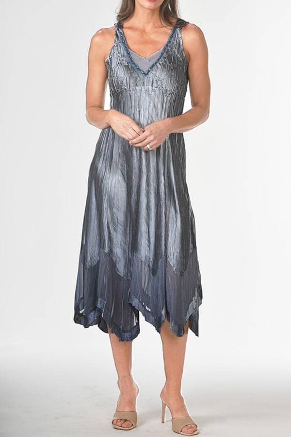 2 piece Ensemble with Crystal Beaded Neckline | Komarov Dress
