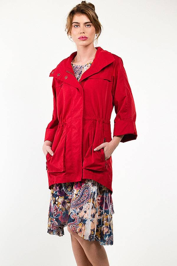 Raincoat Zip New Crinkle