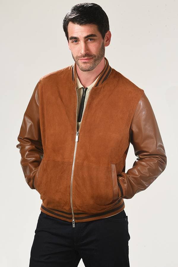 Torras Varsity Zip Blouson Jacket