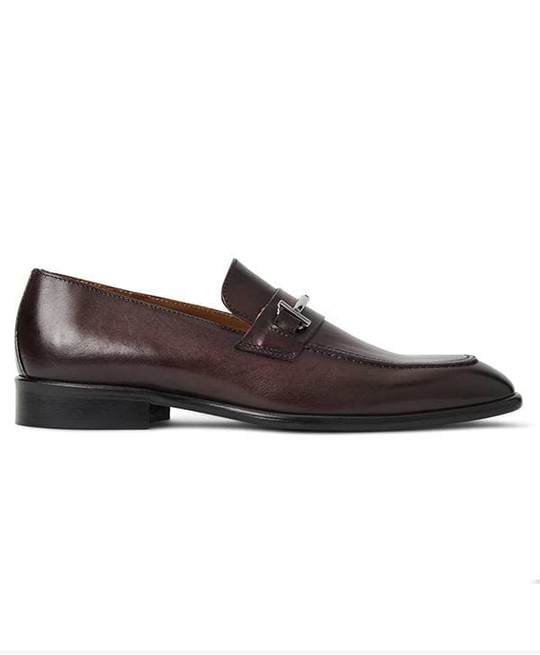 Classic Loafer In Bordeaux Leather