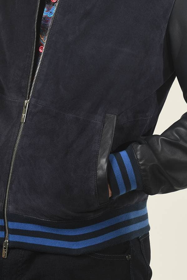 Torras Varsity Zip Blouson Jacket