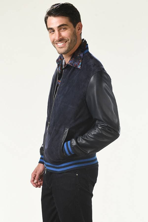 Torras Varsity Zip Blouson Jacket