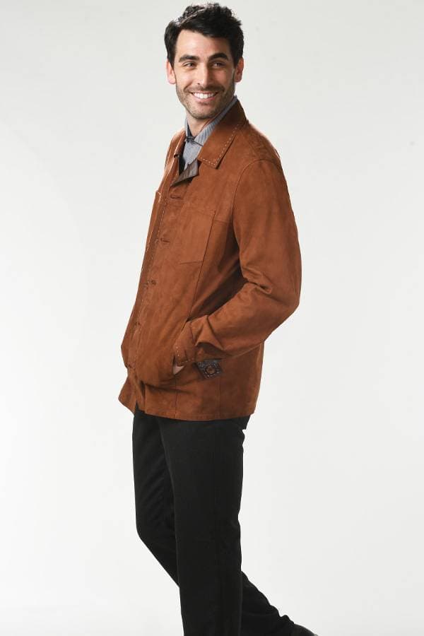 Reversible Suede/ Leather Jacket