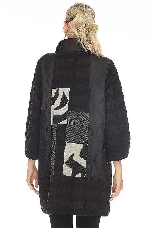 Lightweight Quilted Zip Coat