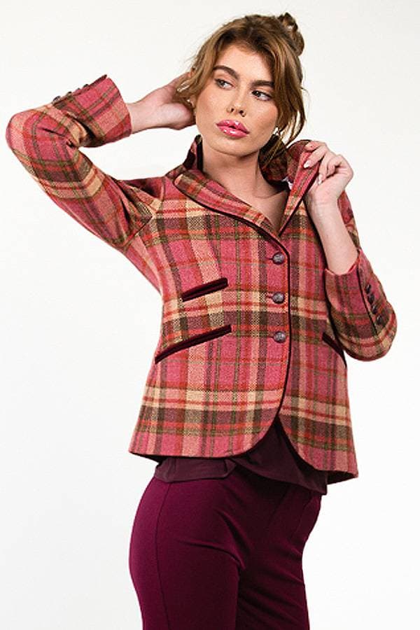 Plaid Blazer