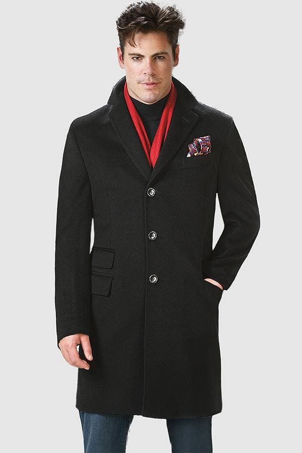 Black Cashmere Coat