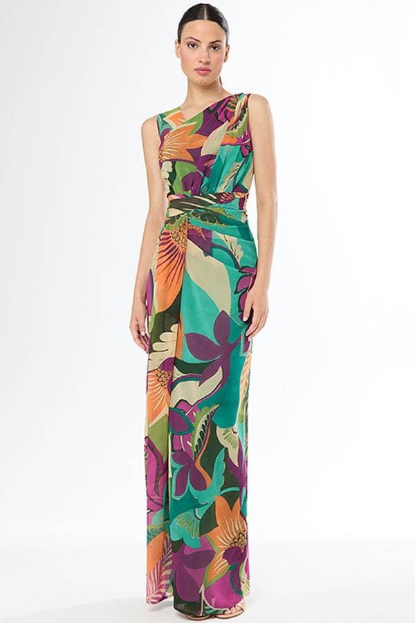 Jungle Offset Gown