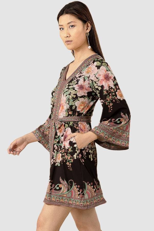 Hale Bob Vintage Rose Print Dress
