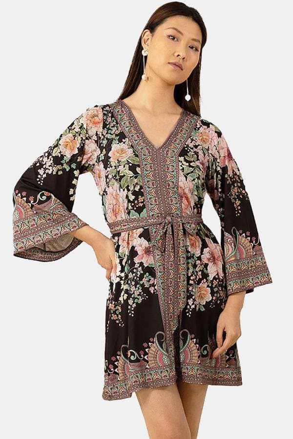 Hale Bob Vintage Rose Print Dress